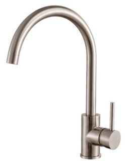 Смеситель для кухни Haiba HB70304-3 сталь